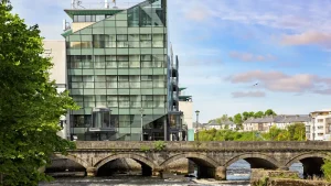 exterior view of The Glasshouse a four star hotel in Sligo Town